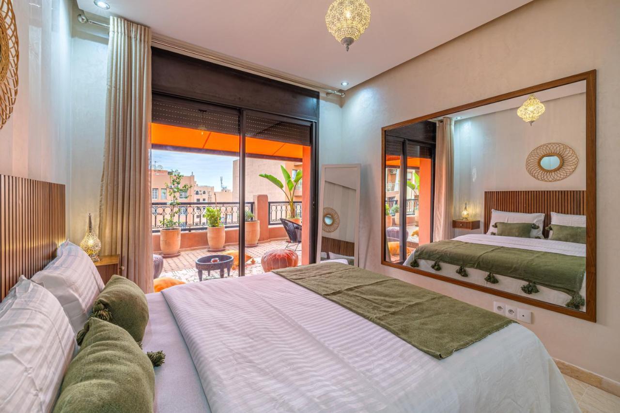 L'Atlas - Appartement Authentique A Gueliz Marrakesh Exterior photo