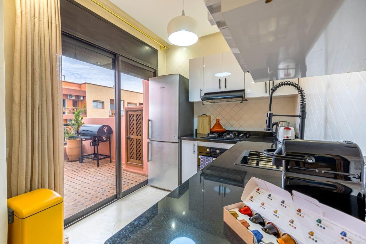 L'Atlas - Appartement Authentique A Gueliz Marrakesh Exterior photo