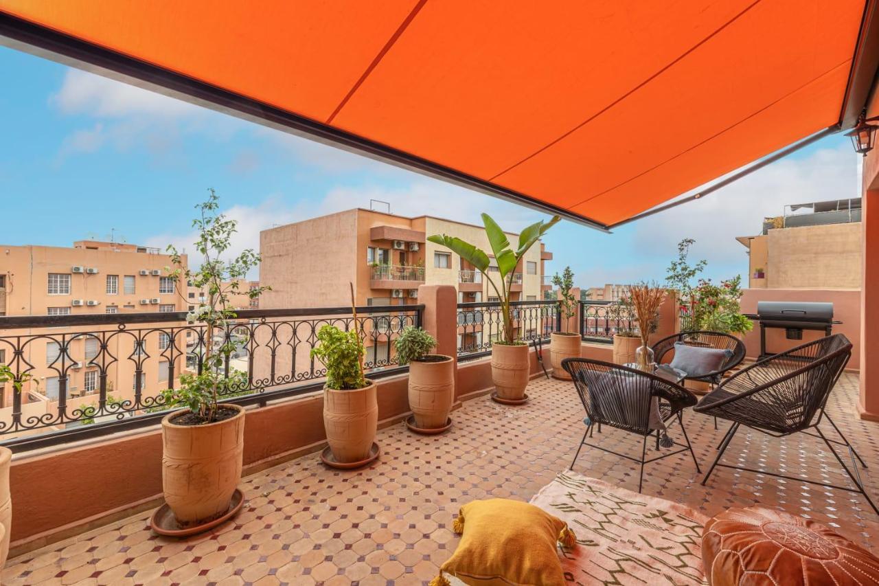 L'Atlas - Appartement Authentique A Gueliz Marrakesh Exterior photo