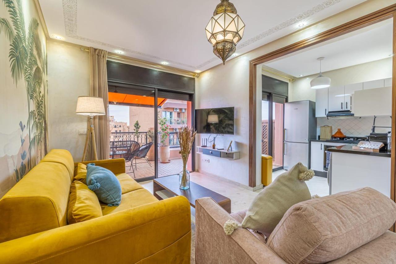 L'Atlas - Appartement Authentique A Gueliz Marrakesh Exterior photo