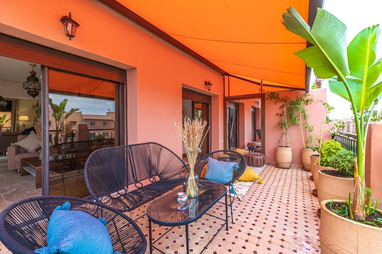 L'Atlas - Appartement Authentique A Gueliz Marrakesh Exterior photo
