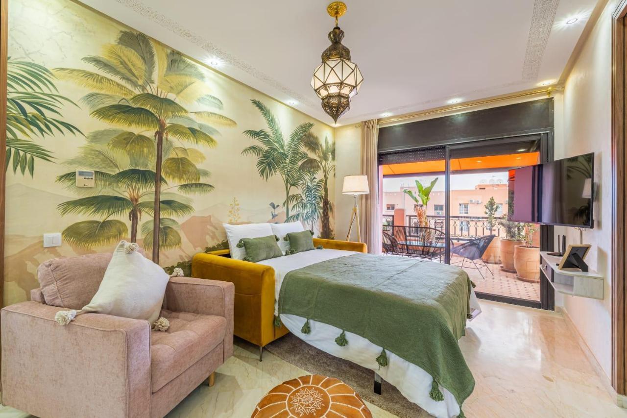 L'Atlas - Appartement Authentique A Gueliz Marrakesh Exterior photo